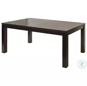 Montclair Rich Espresso Extendable Rectangular Dining Room Set