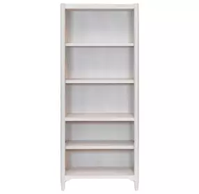 Towne White Open Bookcase