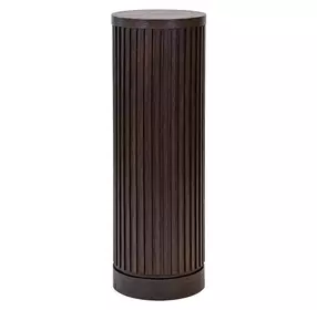 Tulane Brown 36" Round Side Table