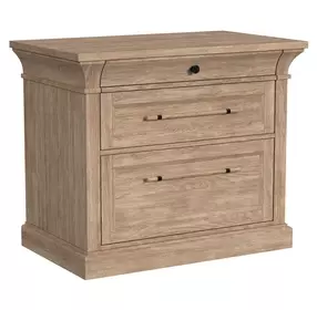 Willow Lane Natural Oak Lateral File Cabinet