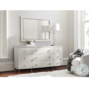 Silhouette Eggshell Dresser