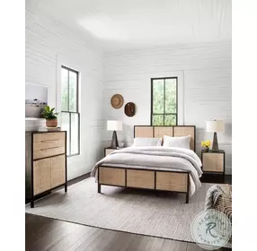 Sydney Black Wash Mango Tall 3 Drawer Dresser