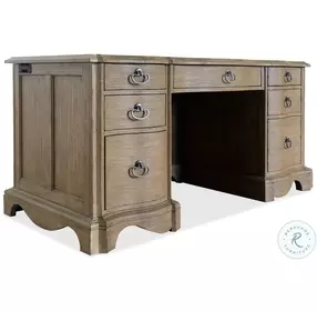 Corsica Light Natural Junior Executive Home Office Set