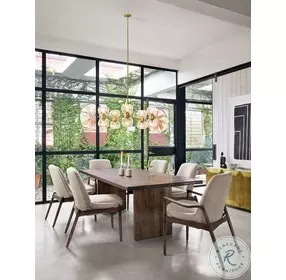 Freda Grey And Brushed Brass Clad Sideboard