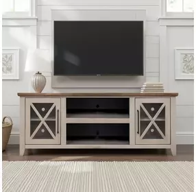 Ithaca Sandstone and Bourbon 66" TV Stand