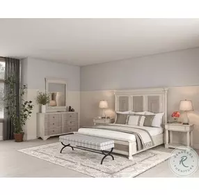 Alcove Beige Bed Bench