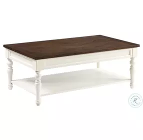 Joanna Ivory And Mocha Occasional Table Set