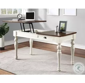 Joanna Ivory And Mocha Lift Top Desk