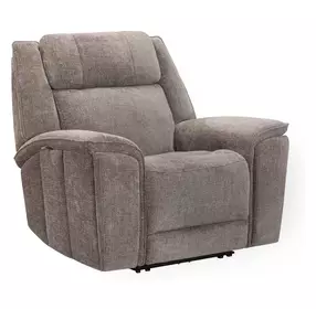 Colton Branson Tweed Zero Gravity Triple Power Recliner with Immersive Audio and USB Charging