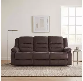 Jarita Chocolate 78" Double Reclining Sofa