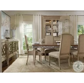 Sanctuary Surf And Visage Four Door Mirrored Console Table