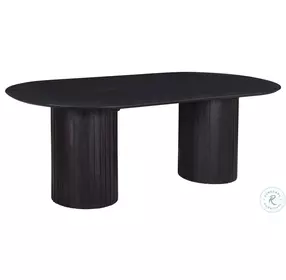 Povera Black Dining Room Set