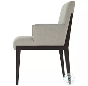 Vree Draper Performance Fabric Upholstered Dining Arm Chair