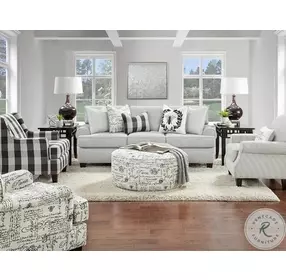 Dizzy Iron Francaise Ebony Accent Chair