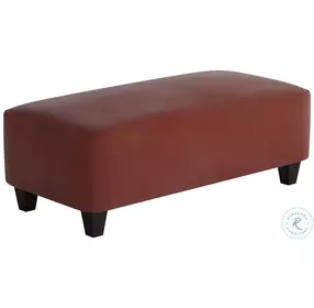 Bella Rouge Rectangular Cocktail Ottoman