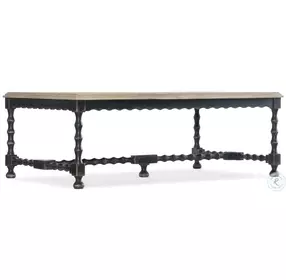 Dolce Vita Flaky White And Black Occasional Table Set