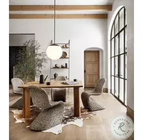 Portia Grey Wash Outdoor Dining Chair