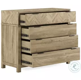 Garrison Washed Oak Accent Chest