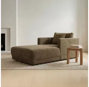 Bryn Heritage Cedar Green 77" Chaise with Pillow