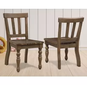 Joanna Brown Kids Side Chair Set of 2
