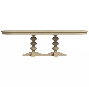 Haven Sun Oak Extendable Rectangular Dining Room Set