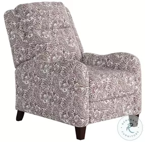 Prestige Charleston Cabernet 31" Wide Push Back Hi Leg Recliner