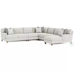 Mila Beige 6 Piece Sectional