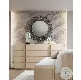 Westwood Polished Limestone 8 Drawer Dresser