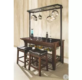 Kona Brushed Rasin Backless Bar Stool Set of 2