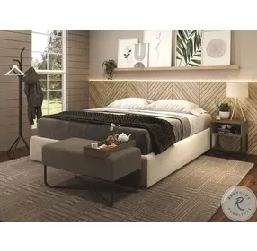 Ace Light Brown And Black 36" Bench