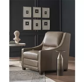 Flexwell Brown Leather Power Recliner