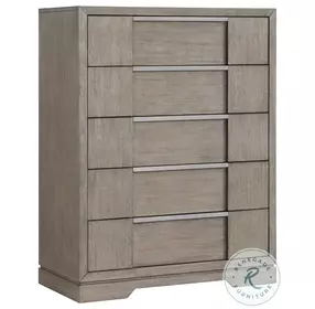 Argo Grey 5 Drawer Chest