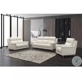 Kester Laurel Cream Power Reclining Sofa with Power Headrest