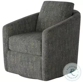 Daisey Berber Indigo Swivel Glider