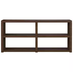 Verge Handcrafted Walnut Rectangular Console Table