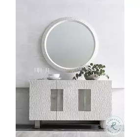 Solaria Weathered Bone And Shiny Nickel Buffet