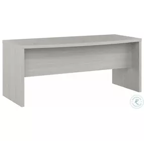 Echo Gray Sand 72" Bow Front Home Office Set