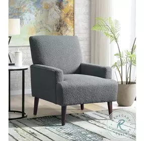 May Grey Accent Chair