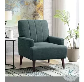 May Teal Accent Chair