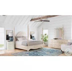 Monterey Whitewashed Oak Five Drawer Chest