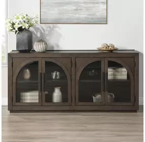Burlington Brown 4 Door Server