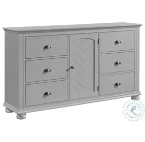 Conaughey Grey 6 Drawer Dresser