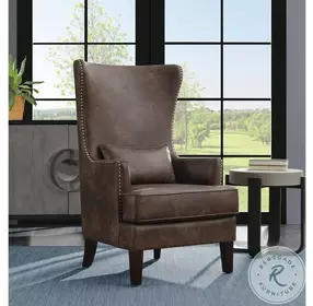 Elia Sierra Toffee Accent Chair