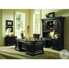Telluride Black Lateral File Cabinet