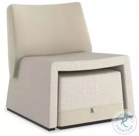 Et Voila Pumice And Mottled Grey Chair