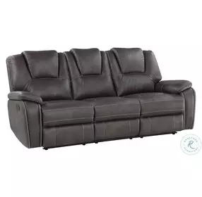 Katrine Charcoal Manual Reclining Living Room Set