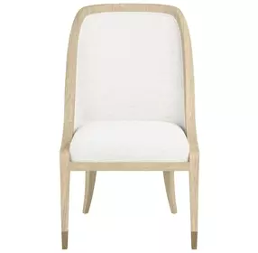 Eave Sundrenched Oak and White Hostess Dining Chair