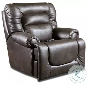 All Star Impact Chocolate Big Mans Recliner with Power Headrest