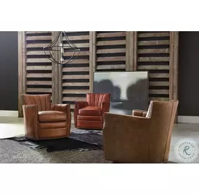 Carson Checkmate Pawn Swivel Club Chair