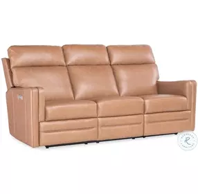 Emerson Fawn Leather Zero Gravity Power Reclining Living Room Set with Power Headrest And Lumbar